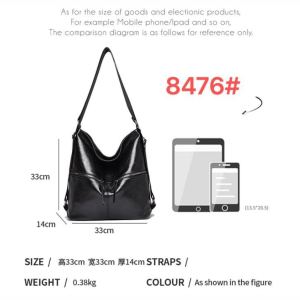 Everyday Classic Fashion Handbag - 8476#