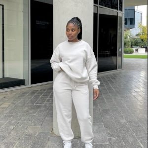 2 piece sweatsuit