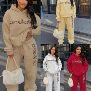 OneLink 2-piece hoodie and wide-leg sweatpants set