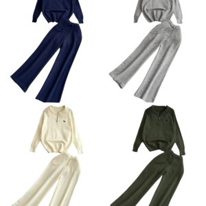 Womens knitted 2-piece co-ord set
