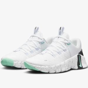 White emerald Nike Women's Free Metcon 5