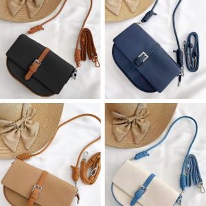 Buckle crossbody bag