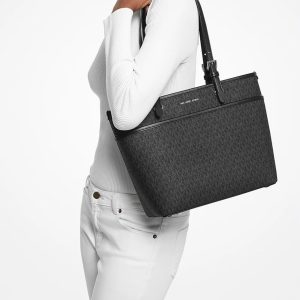 MK Signature Monogram Large Tote Bag