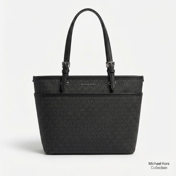 MK Signature Monogram Large Tote Bag