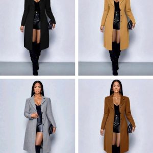 Breasted Blazer Coat